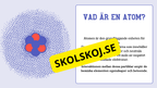 Avkoda atomen - Årskurs 4 - 6