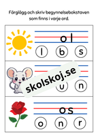 Begynnelsebokstaven