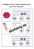 Begynnelsebokstaven