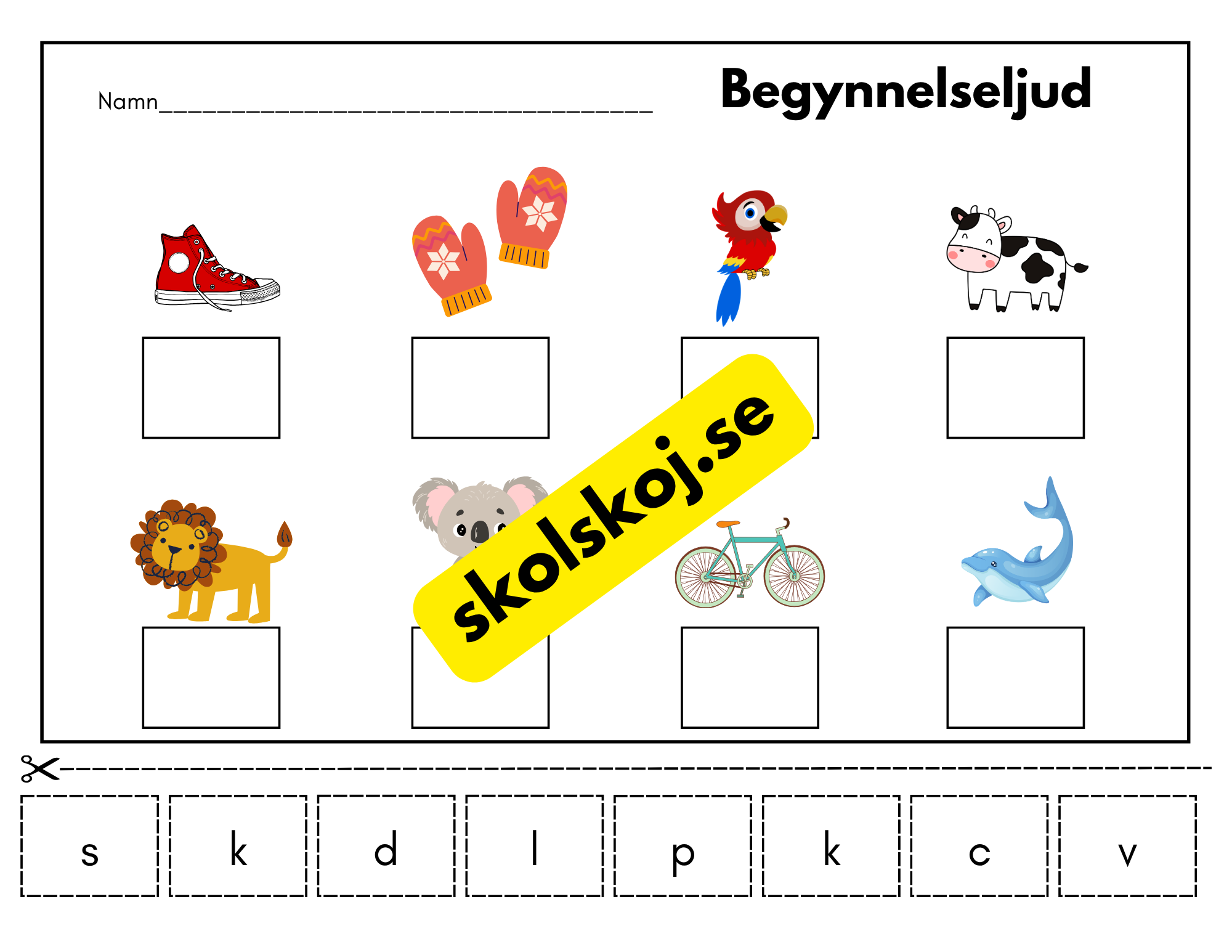 Begynnelseljud - Häfte