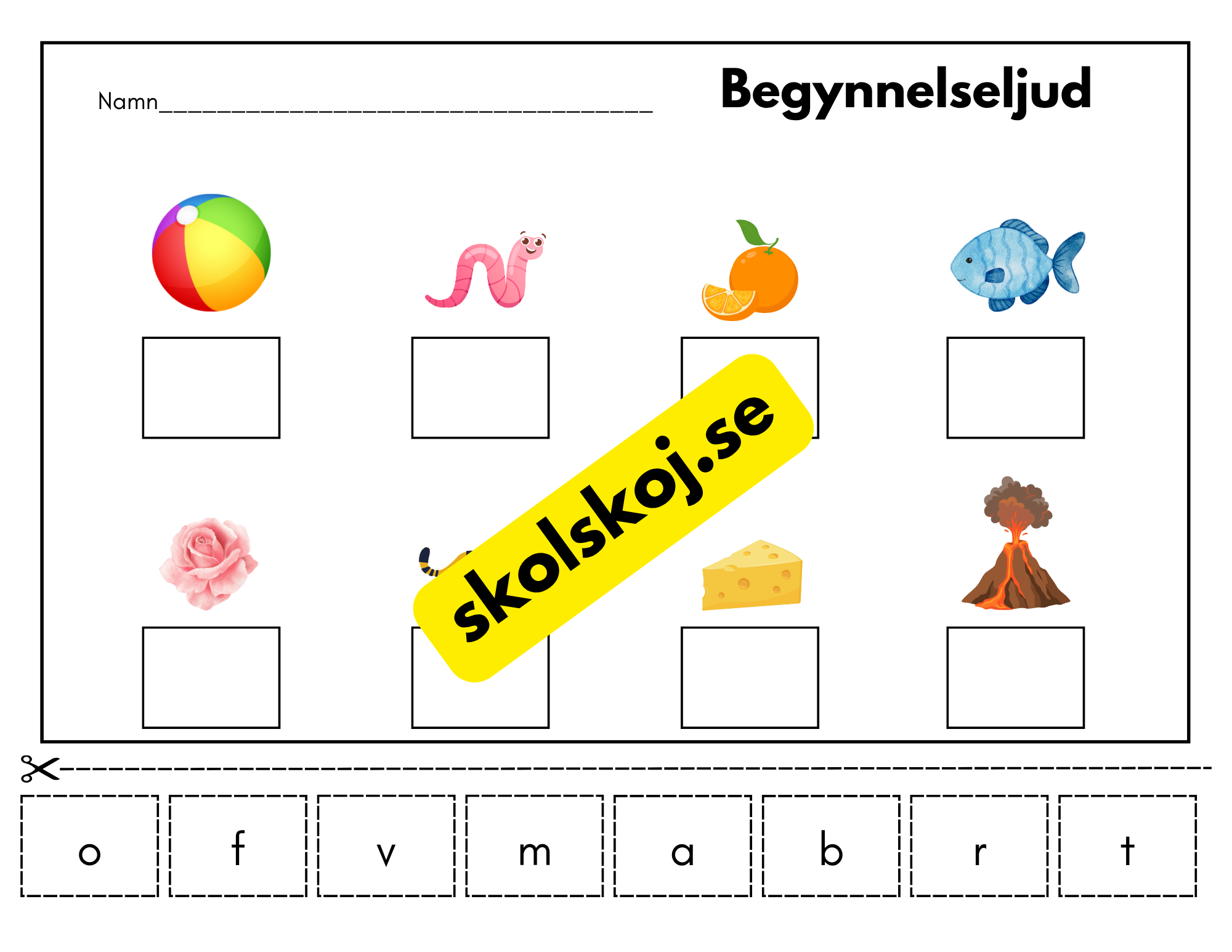 Begynnelseljud - Häfte