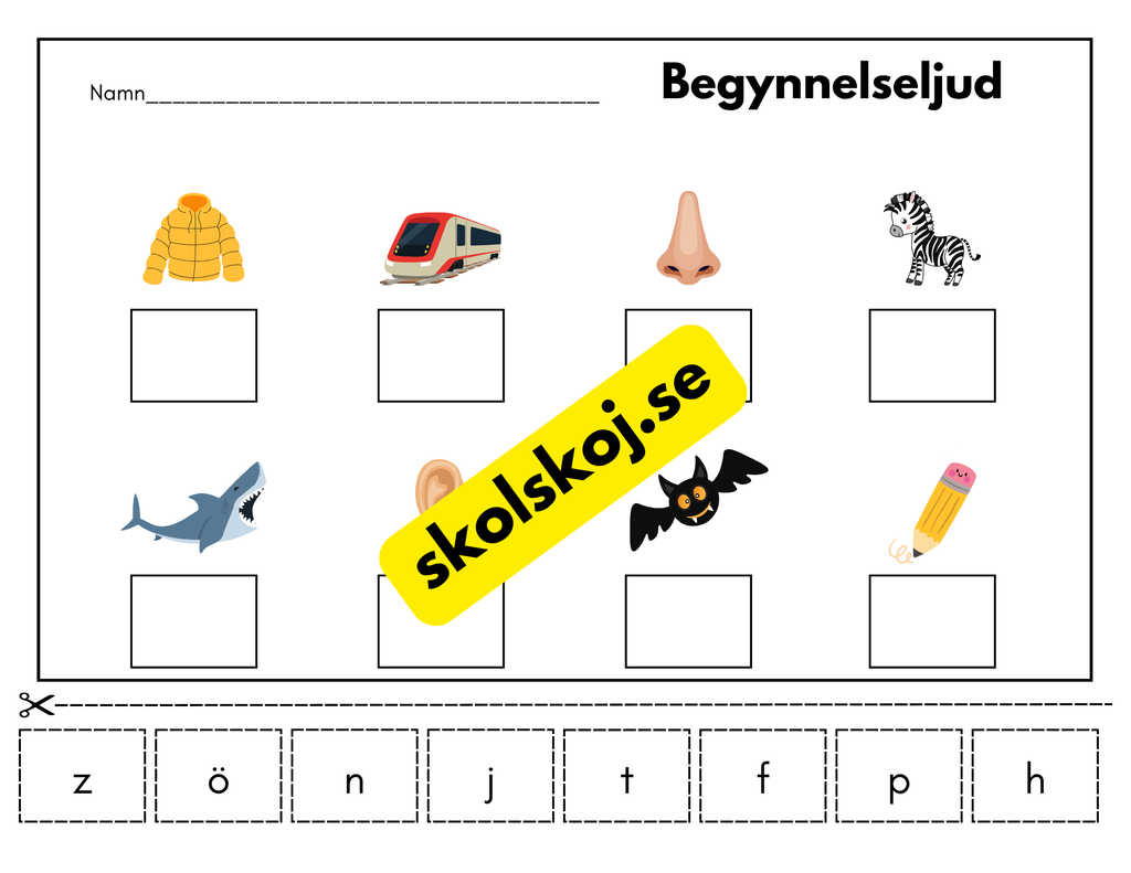 Begynnelseljud - Häfte