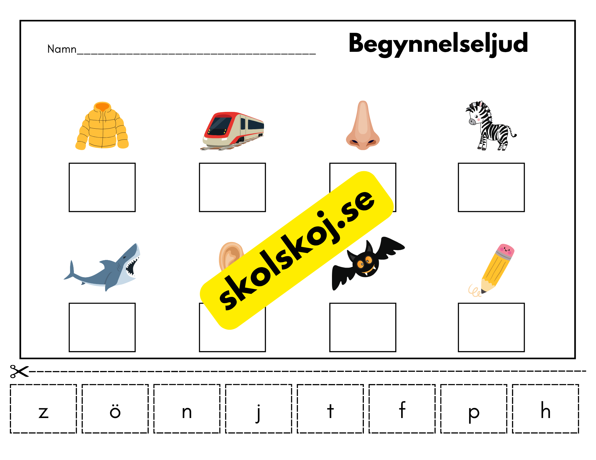 Begynnelseljud - Häfte