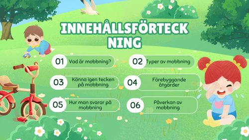 Bekämpa mobbning