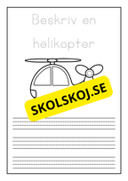 Beskriv och färglägg ett fordon