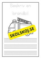 Beskriv och färglägg ett fordon