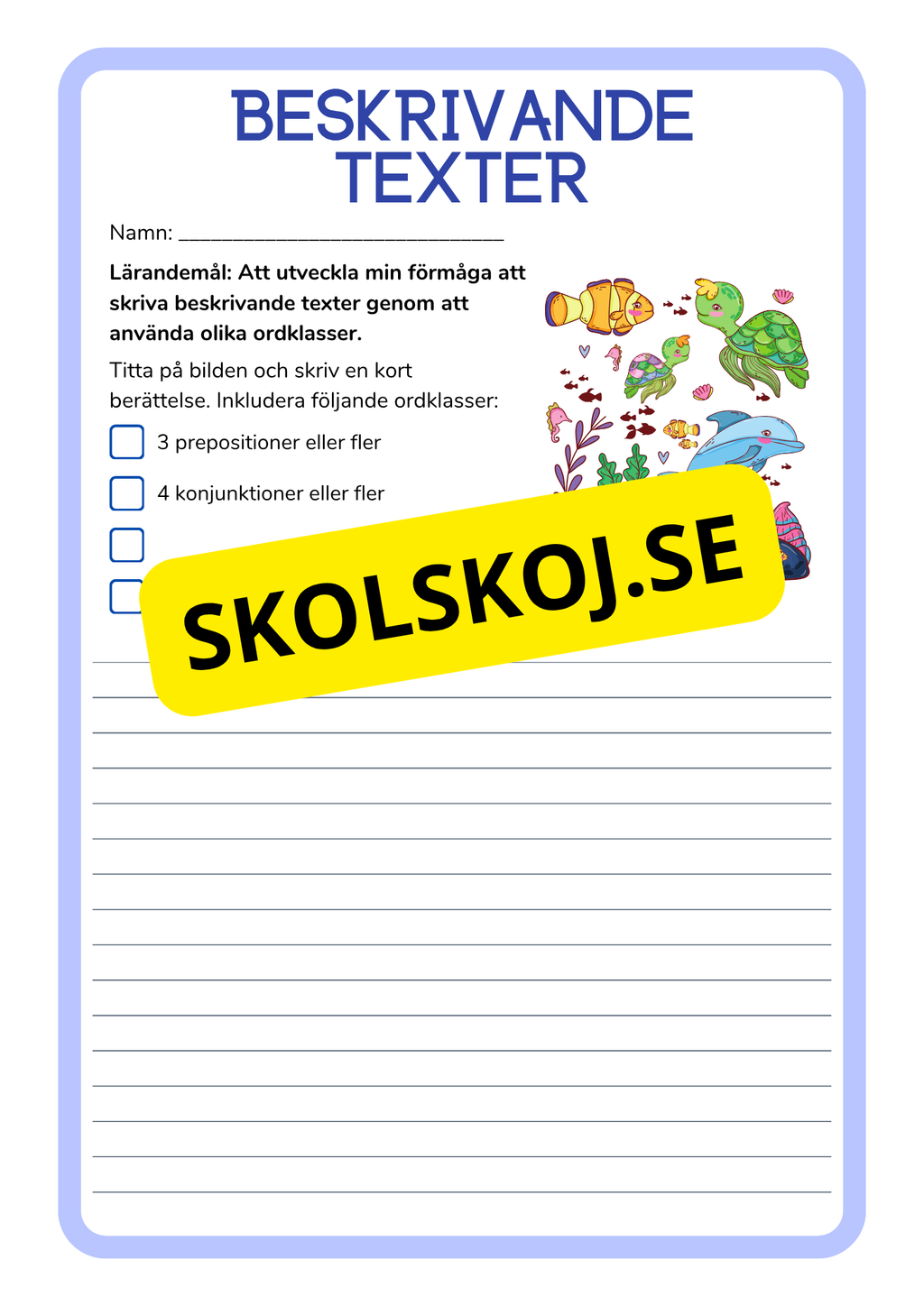 Beskrivande texter