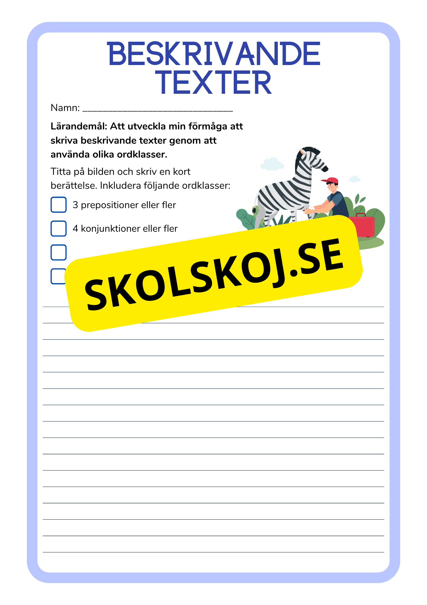 Beskrivande texter