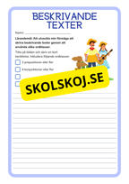 Beskrivande texter