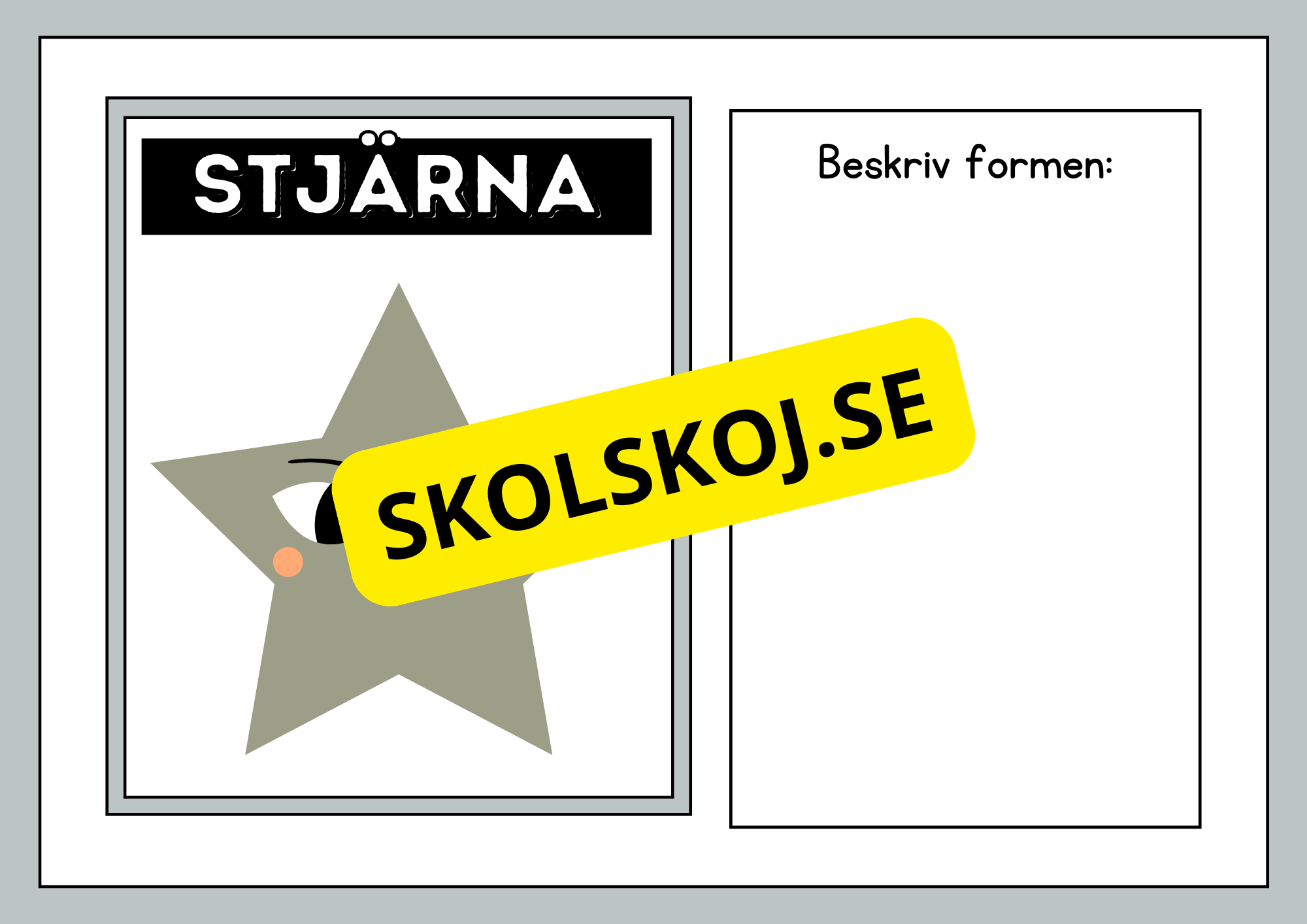 Beskriv formerna - Häfte
