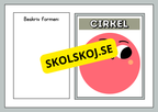 Beskriv formerna - Häfte