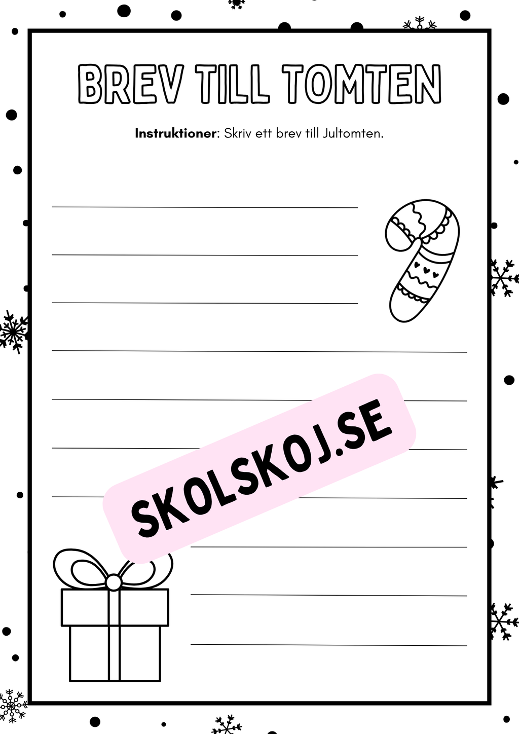 Blandade juluppgifter