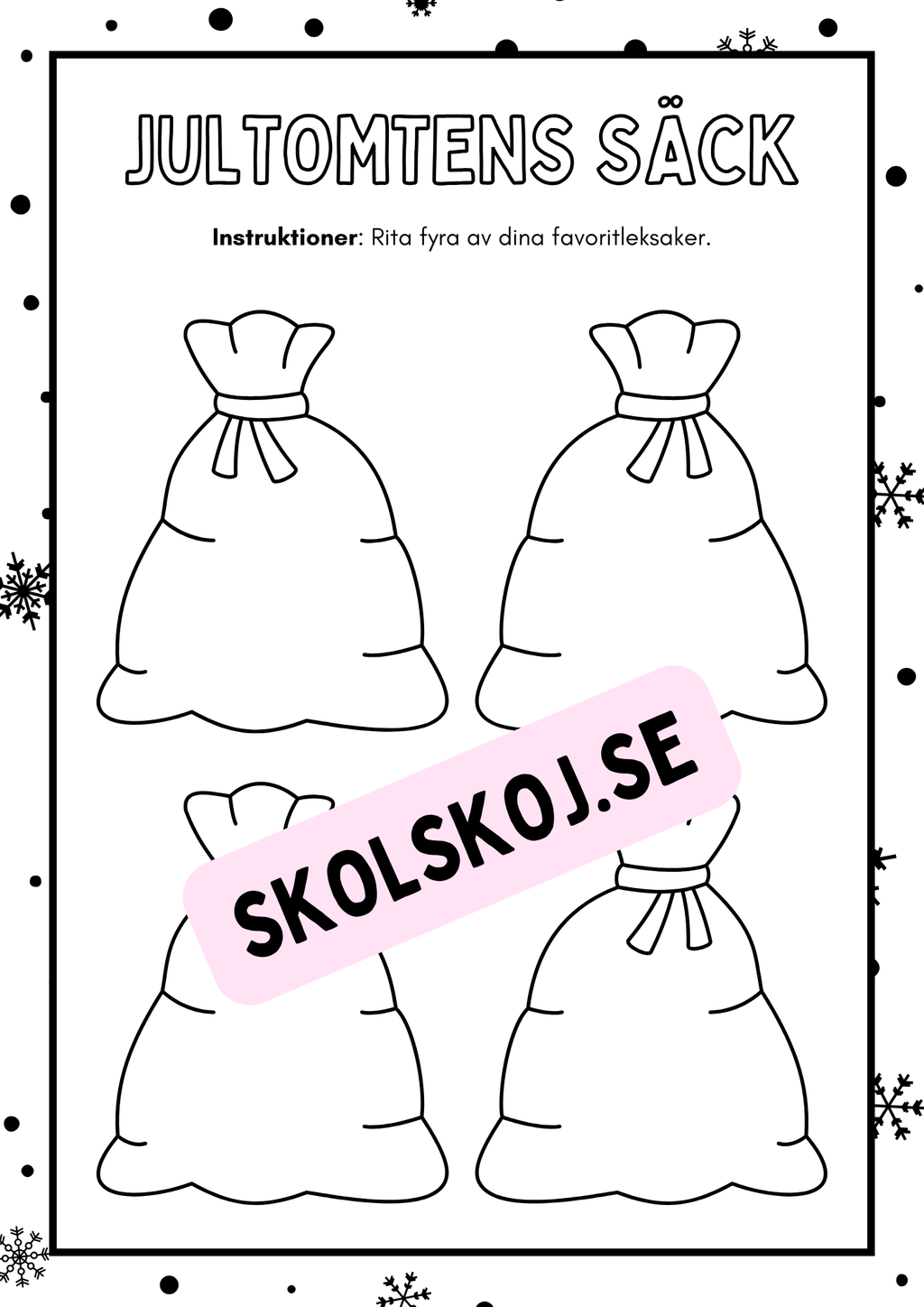 Blandade juluppgifter