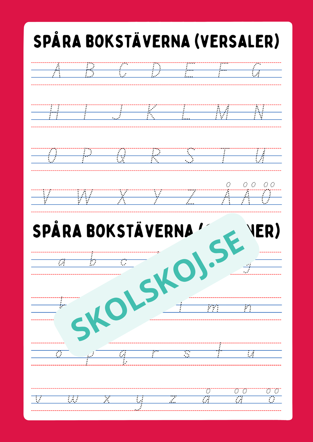 Blandade uppgifter - F - Åk 2