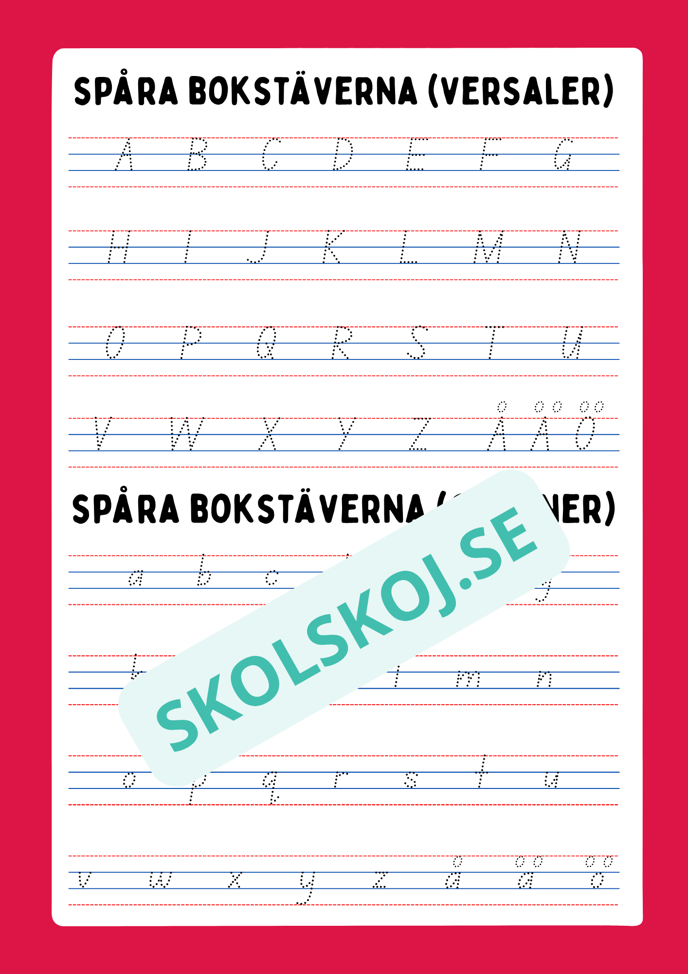 Blandade uppgifter - F - Åk 2
