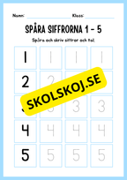 Blandade uppgifter - Förskoleklass- Årskurs 1