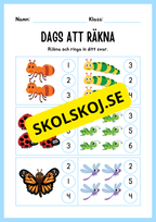 Blandade uppgifter - Förskoleklass- Årskurs 1