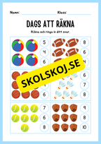 Blandade uppgifter - Förskoleklass- Årskurs 1