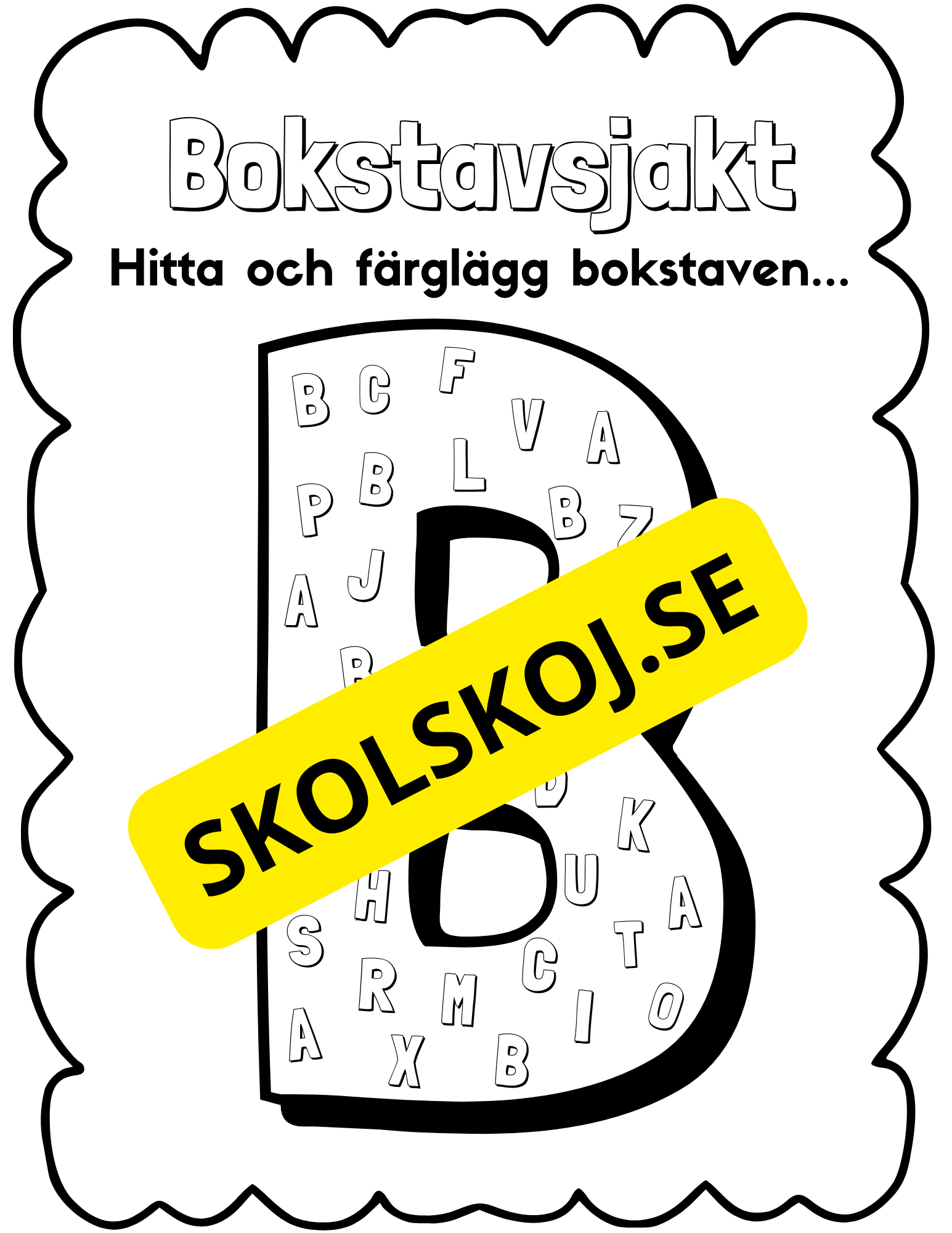 Bokstavsjakt