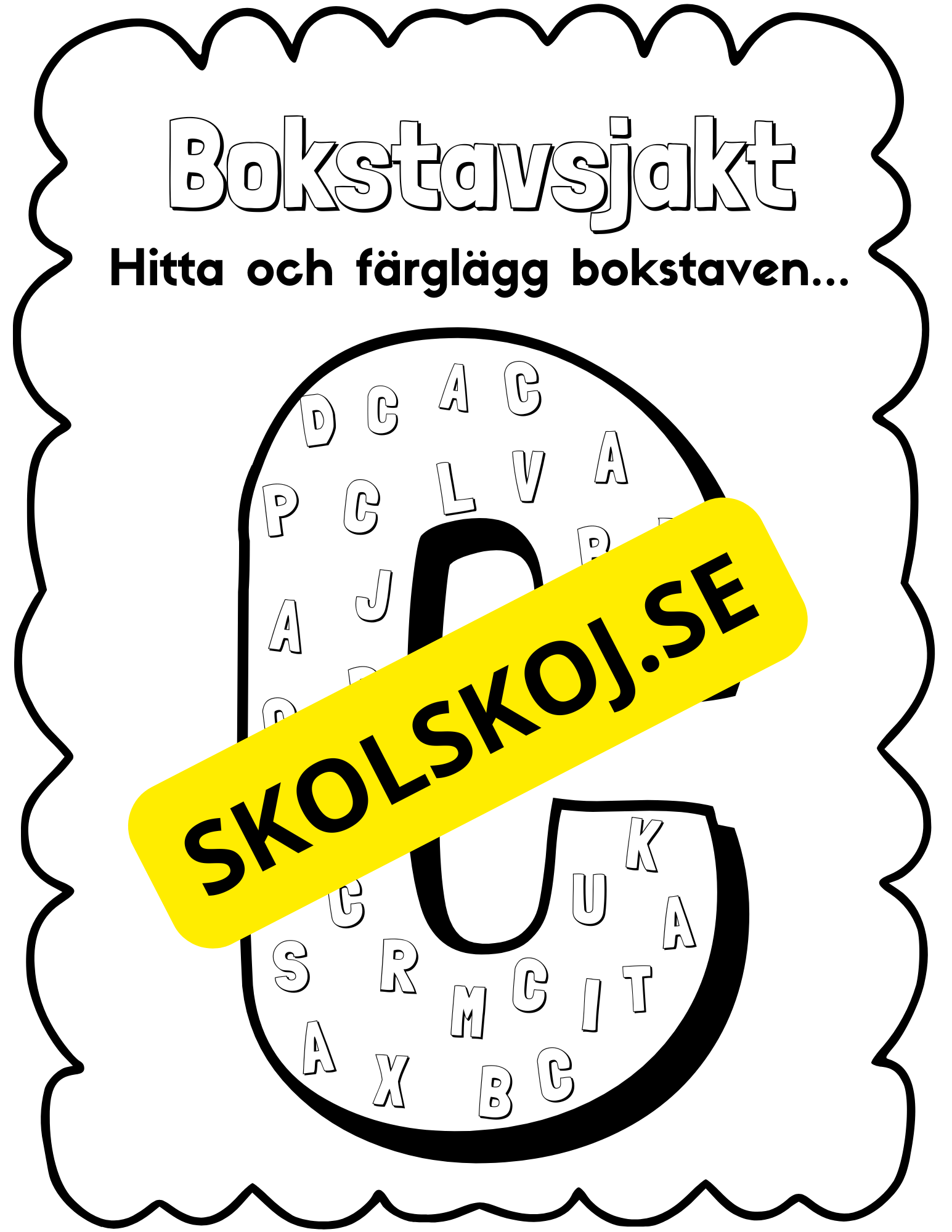 Bokstavsjakt