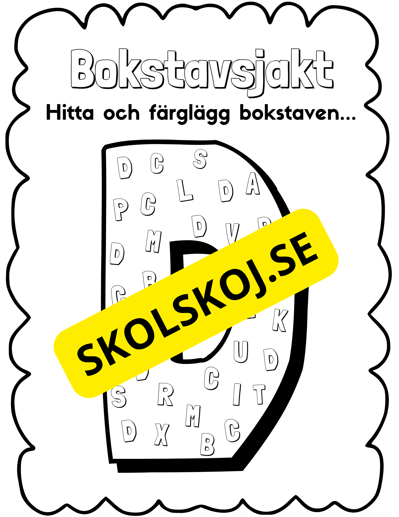 Bokstavsjakt