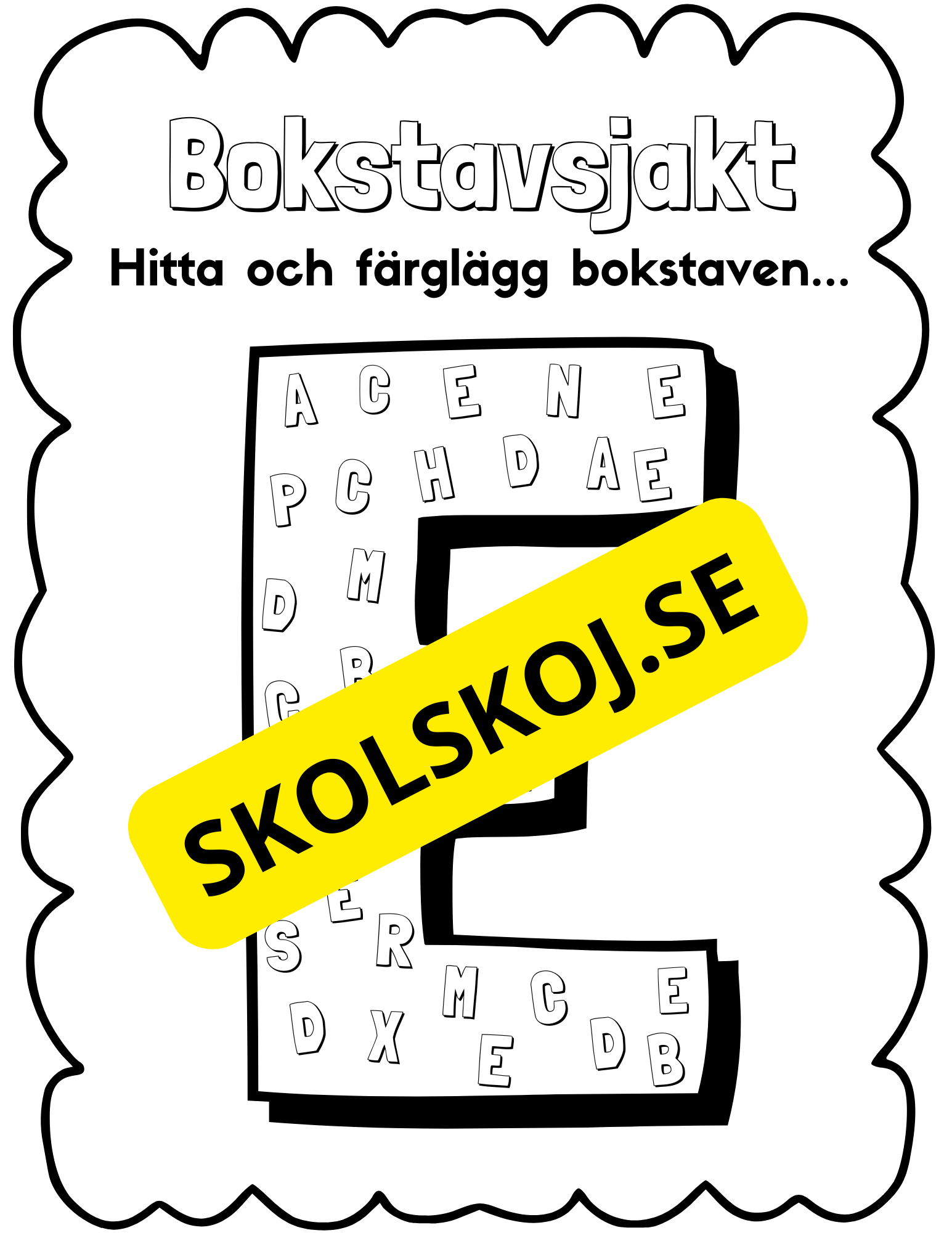 Bokstavsjakt