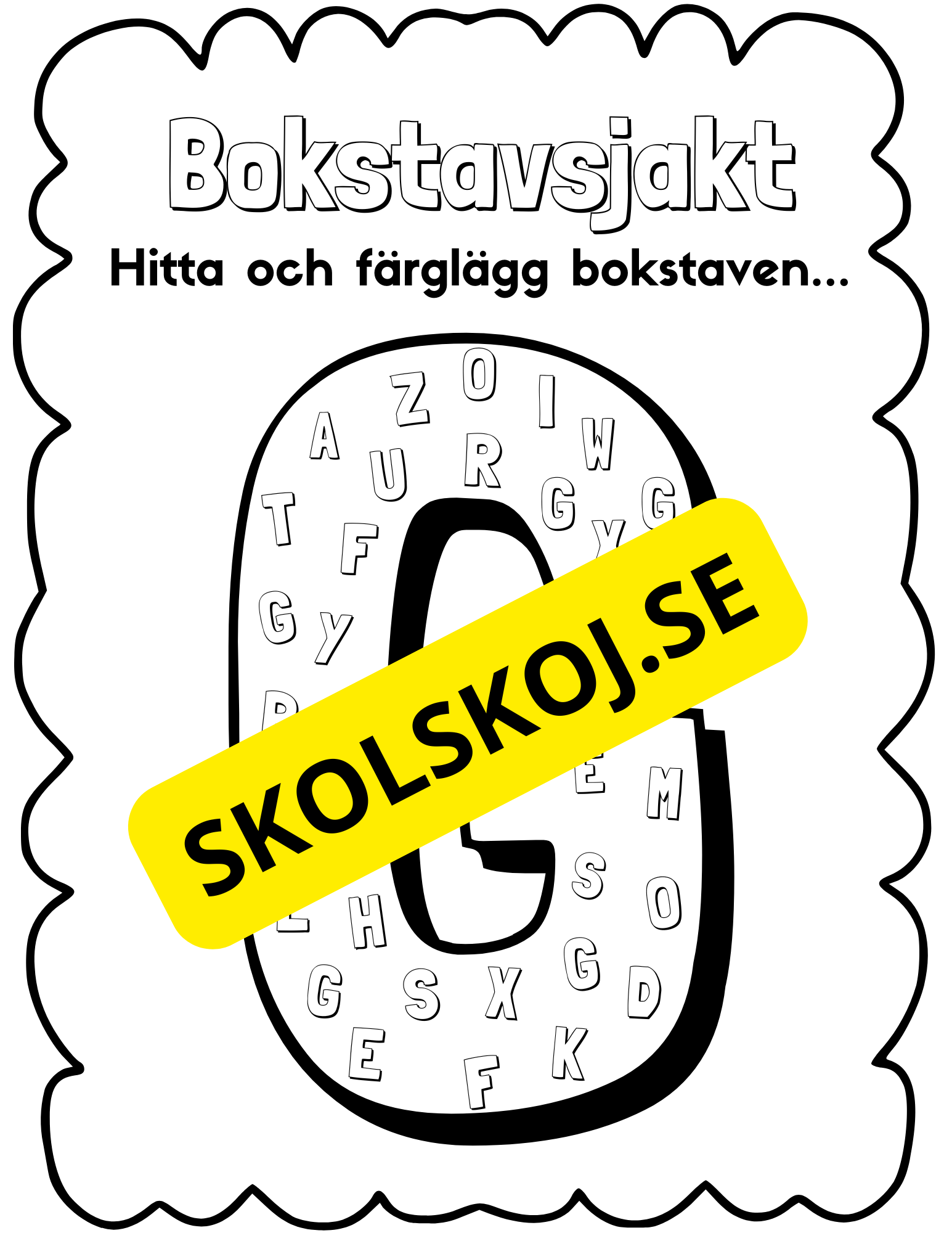 Bokstavsjakt