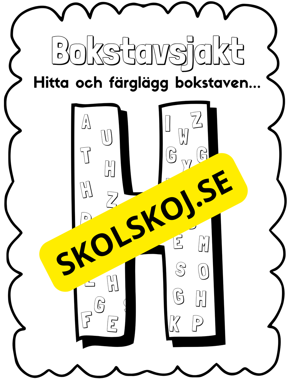Bokstavsjakt