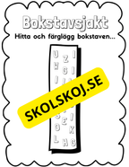 Bokstavsjakt