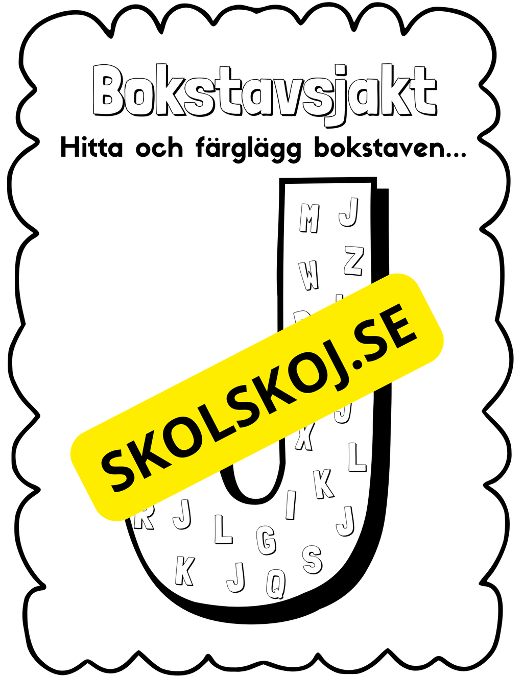 Bokstavsjakt