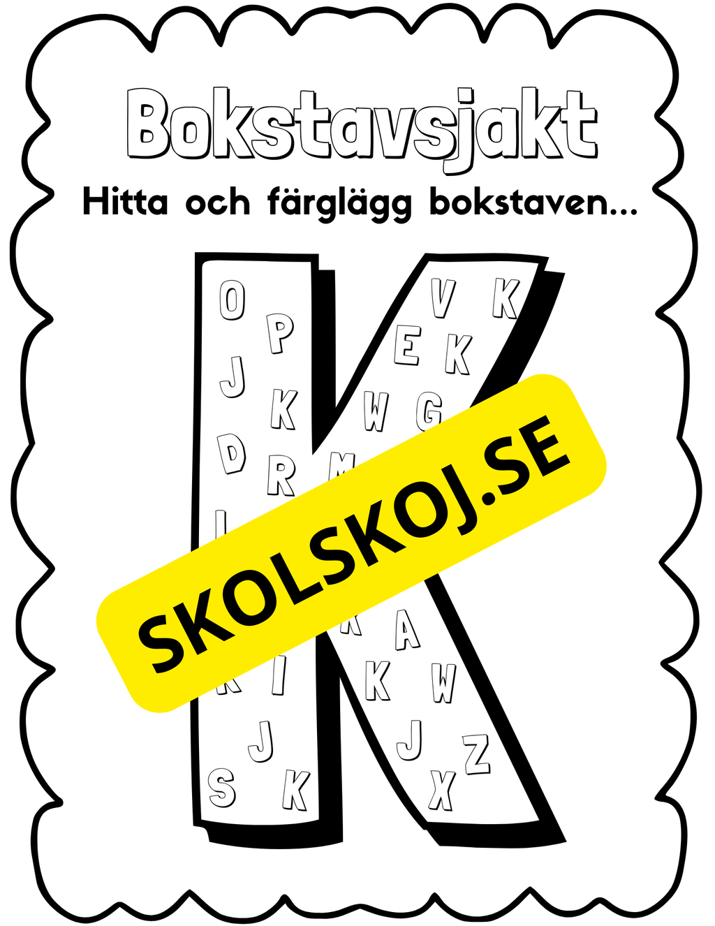 Bokstavsjakt