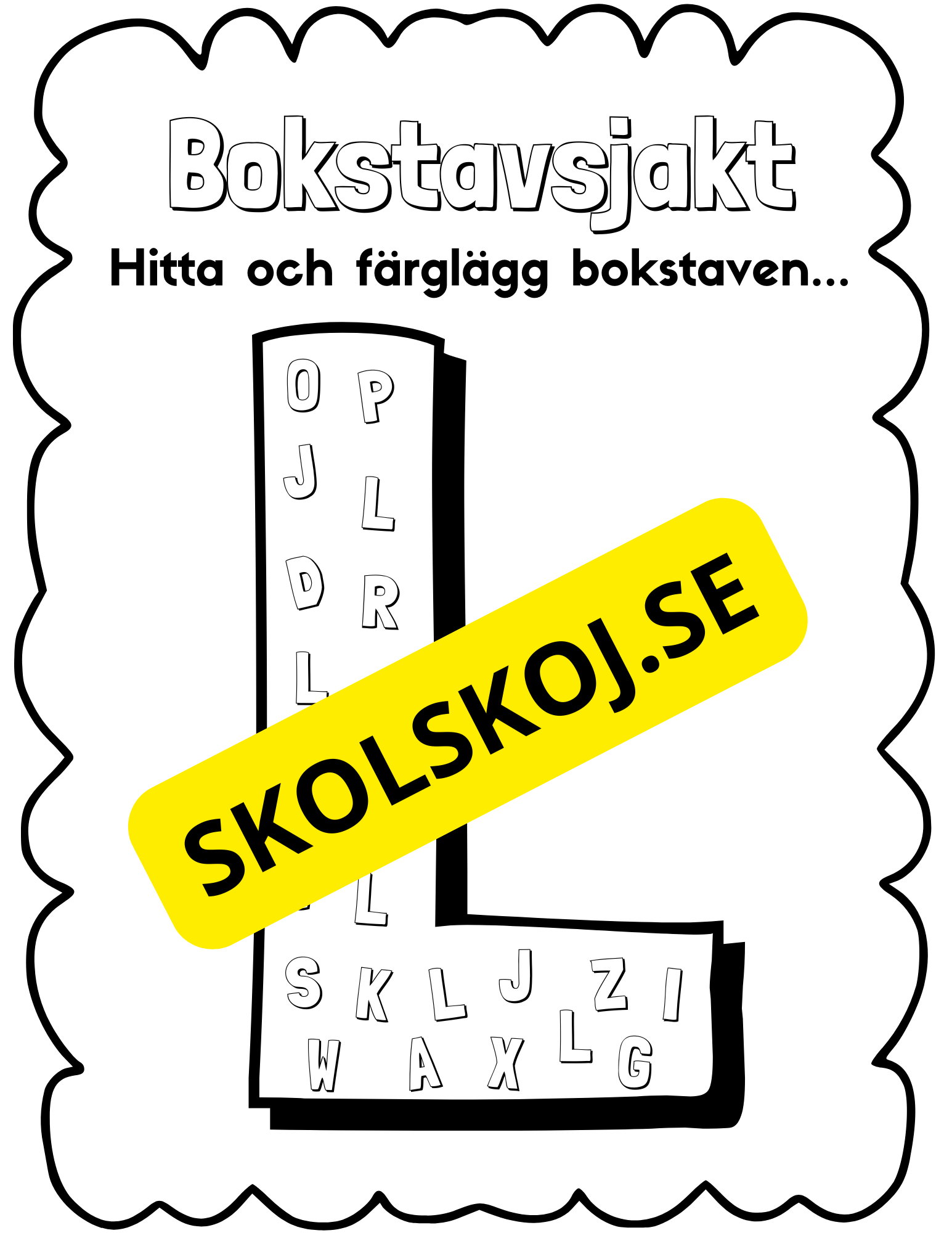 Bokstavsjakt