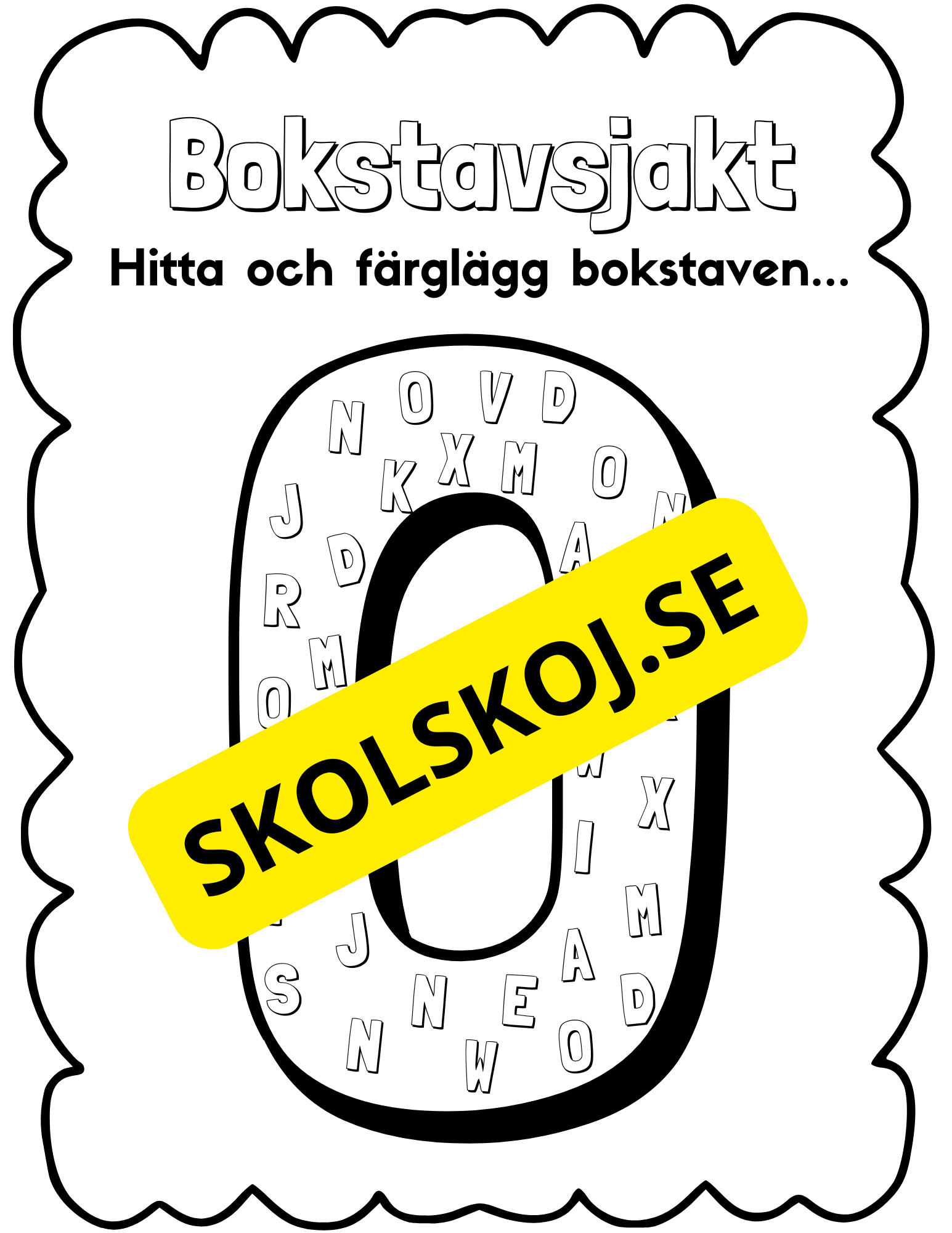 Bokstavsjakt