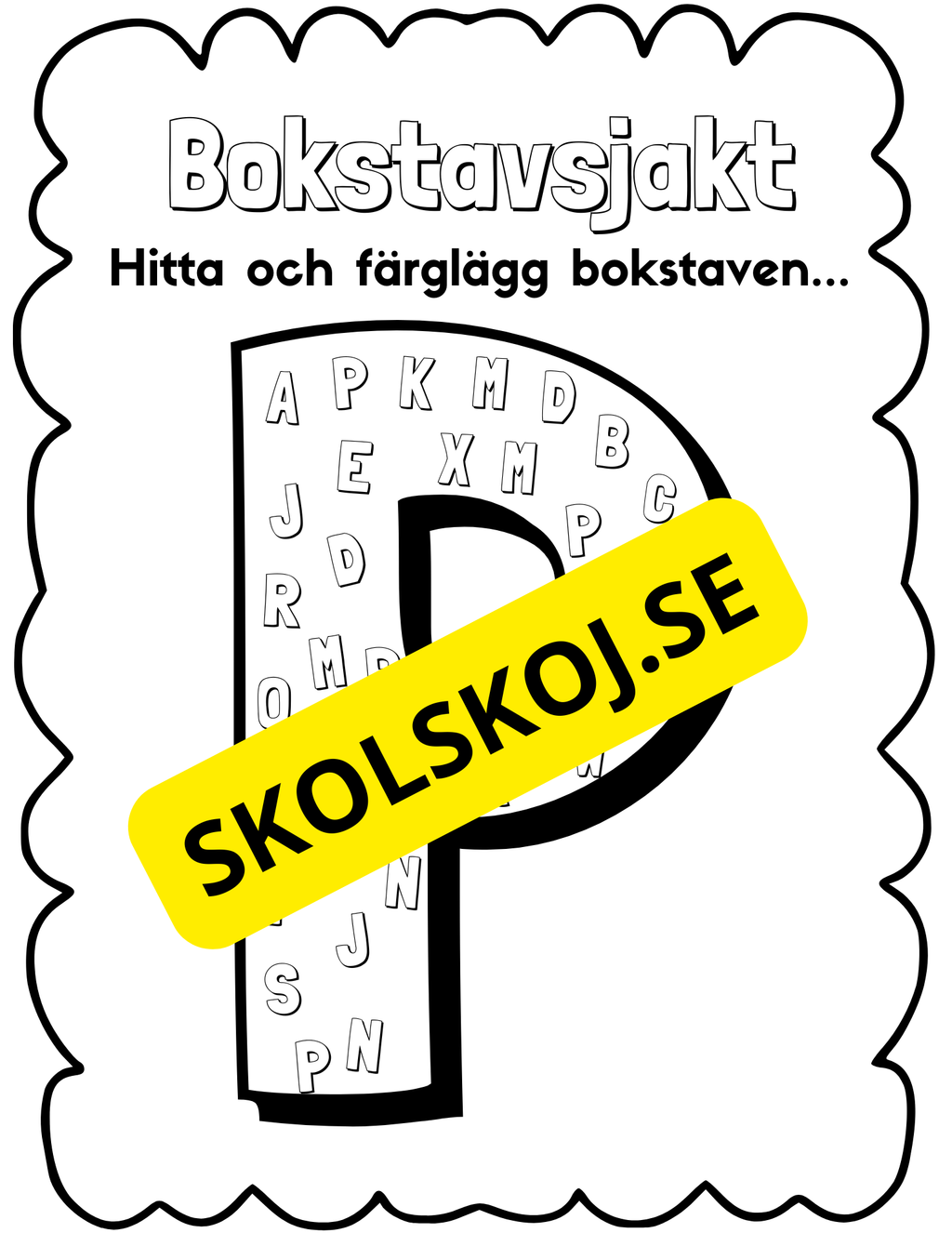 Bokstavsjakt