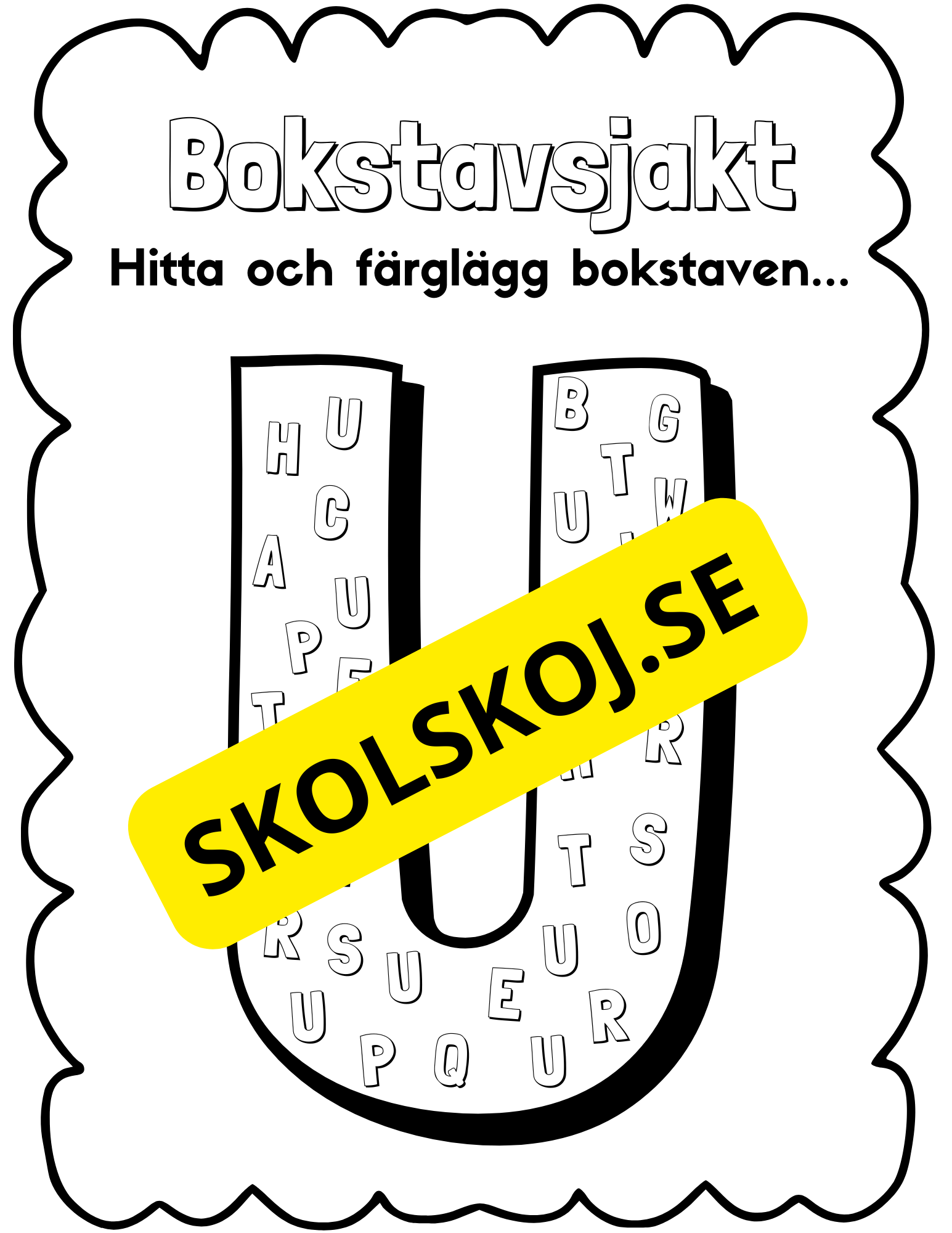 Bokstavsjakt