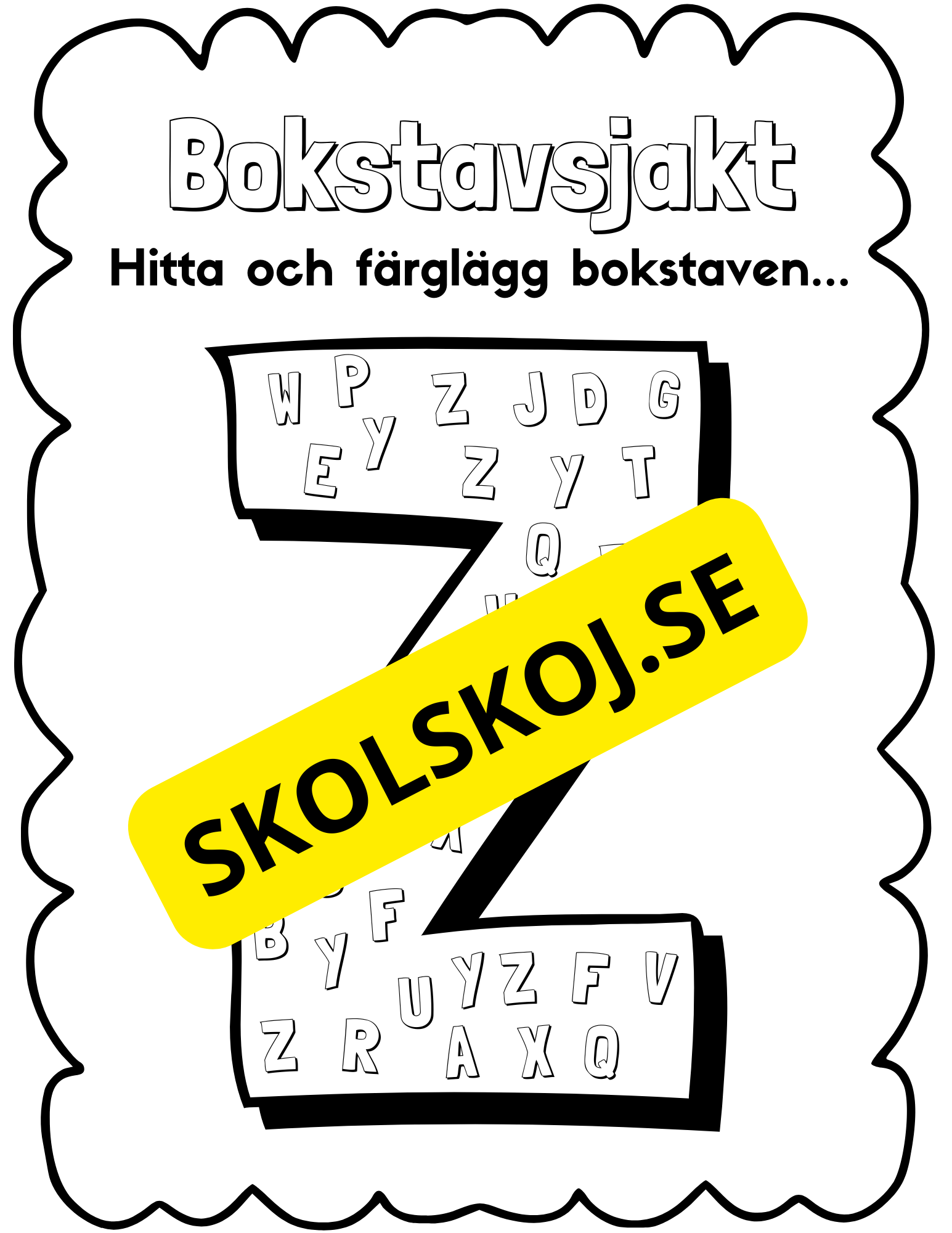 Bokstavsjakt