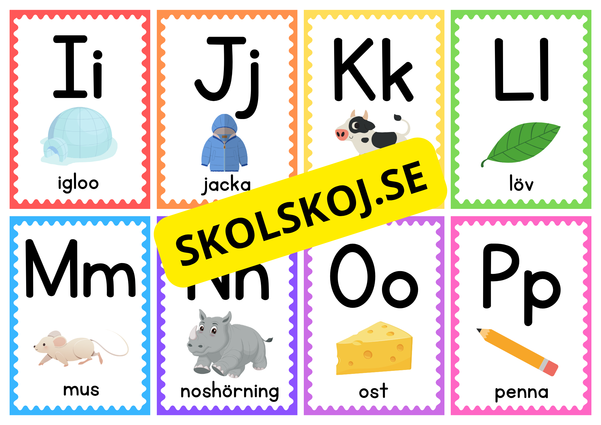 Bokstavskort
