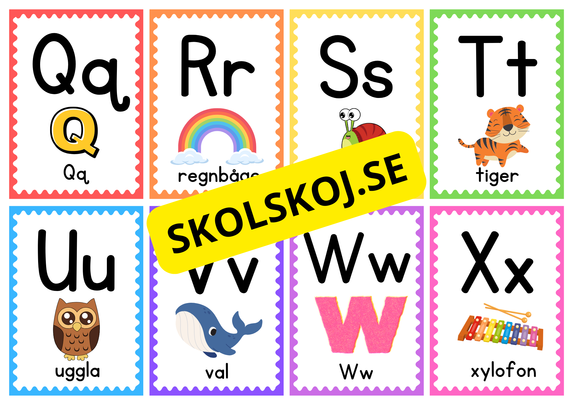 Bokstavskort