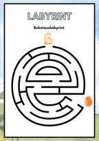 Bokstavslabyrint (hela alfabetet) - Gemener