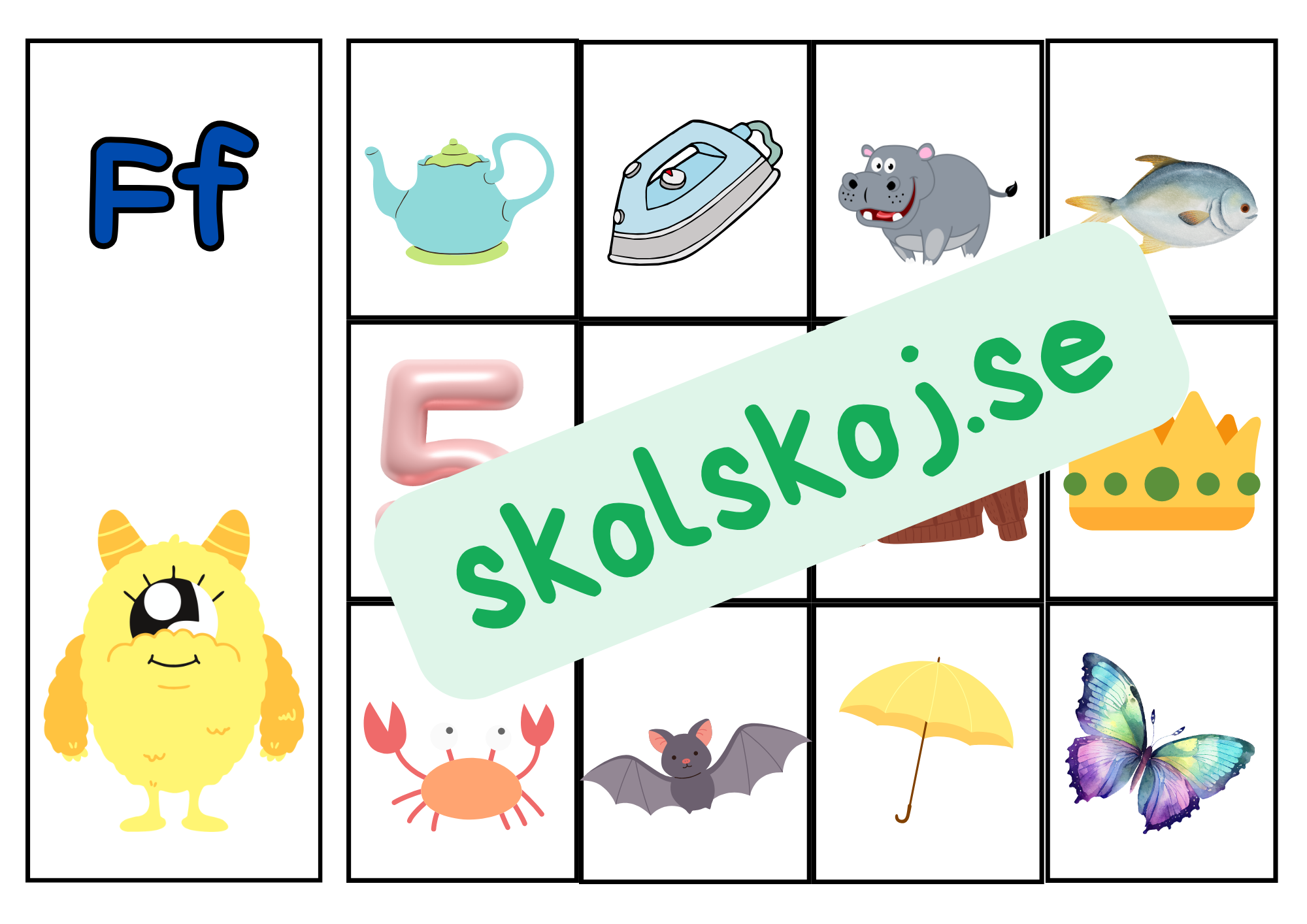 Bokstavsmattor