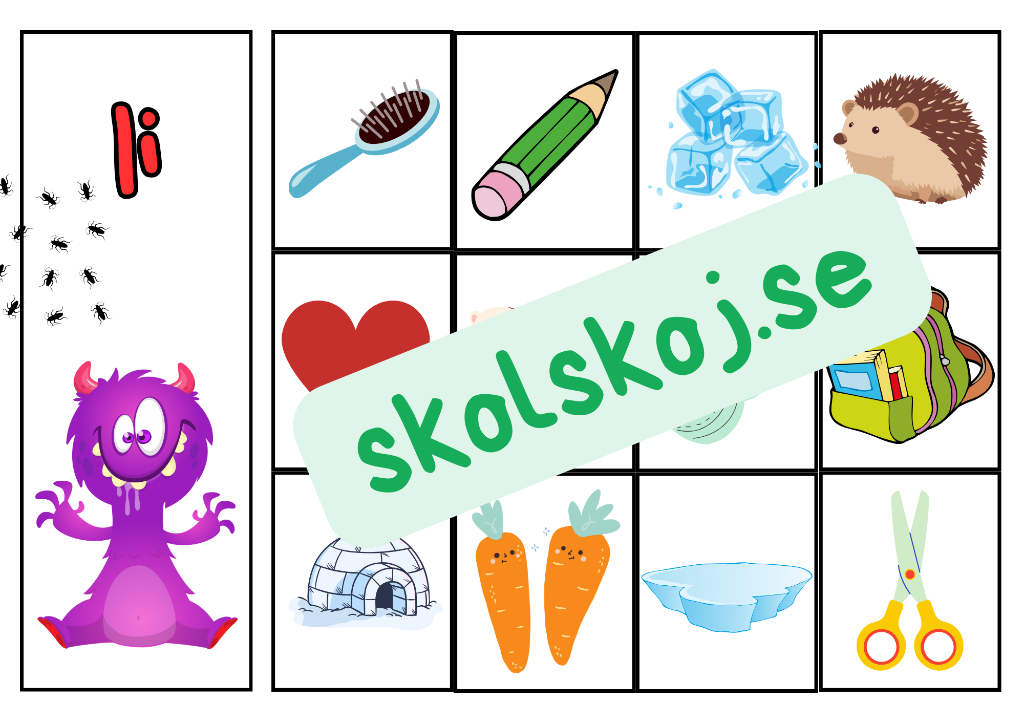 Bokstavsmattor