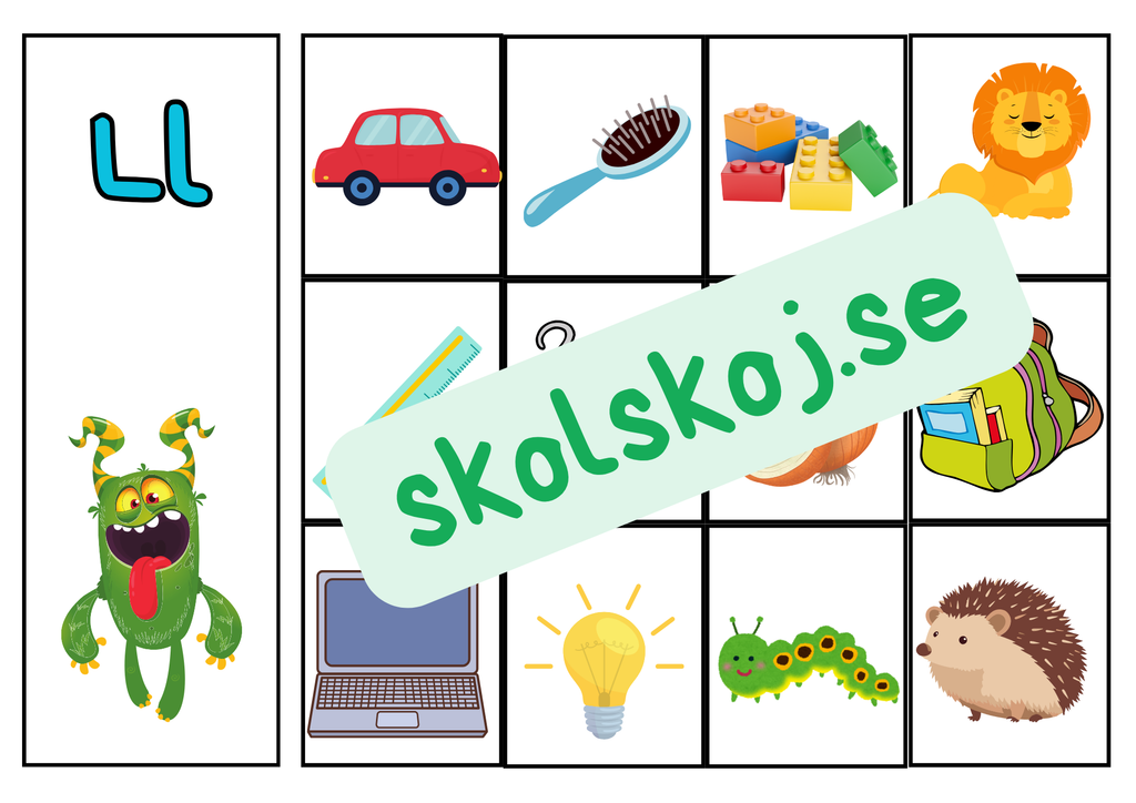 Bokstavsmattor