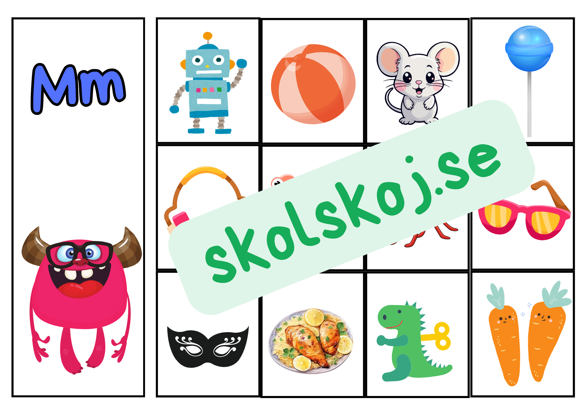 Bokstavsmattor