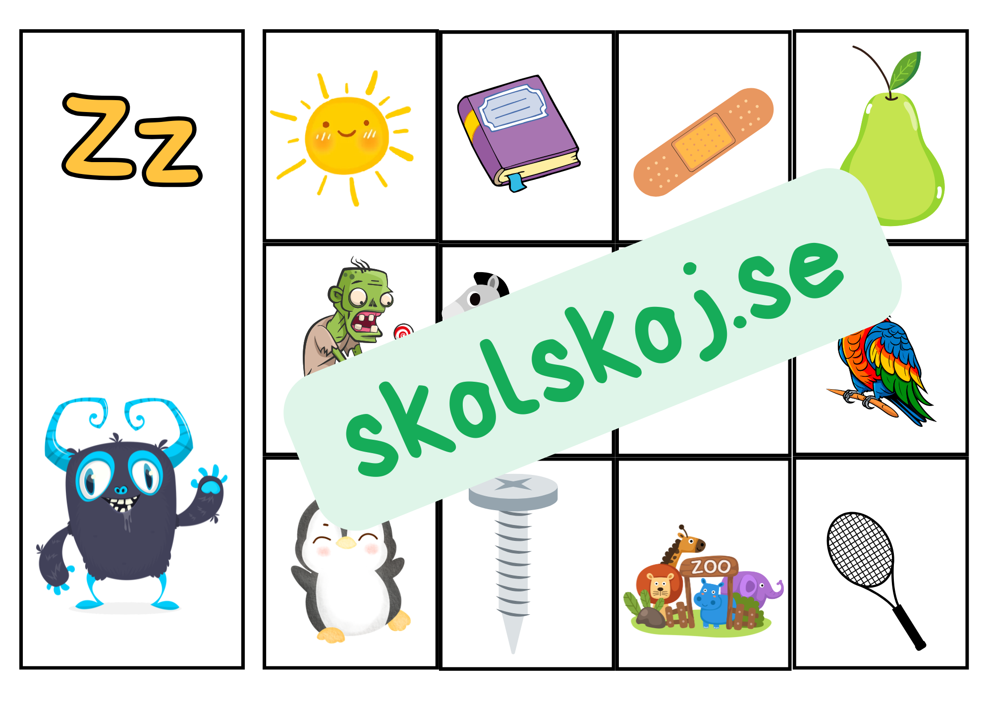 Bokstavsmattor