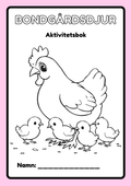 Bondgårdsdjur - Aktivitetsbok