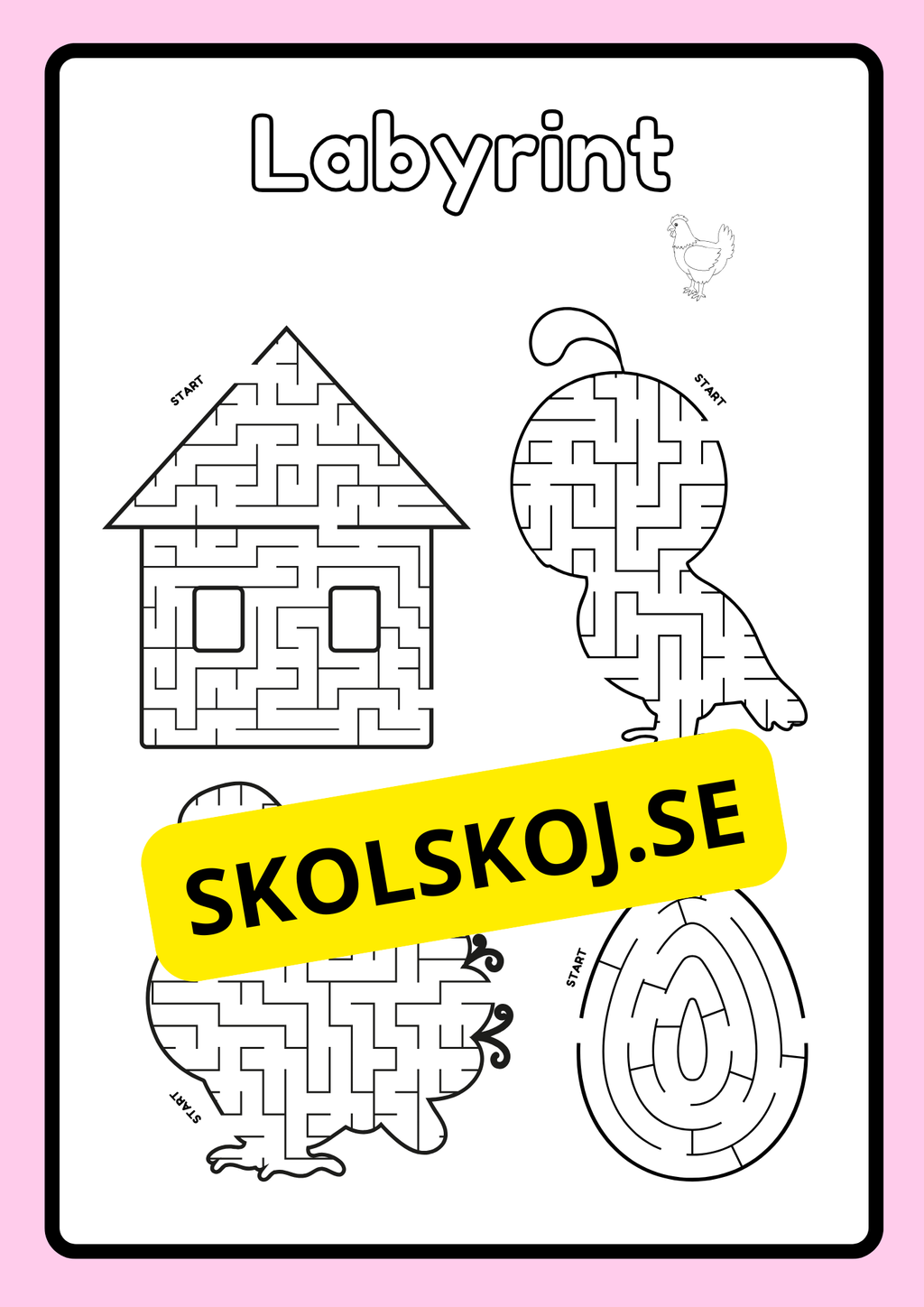 Bondgårdsdjur - Aktivitetsbok