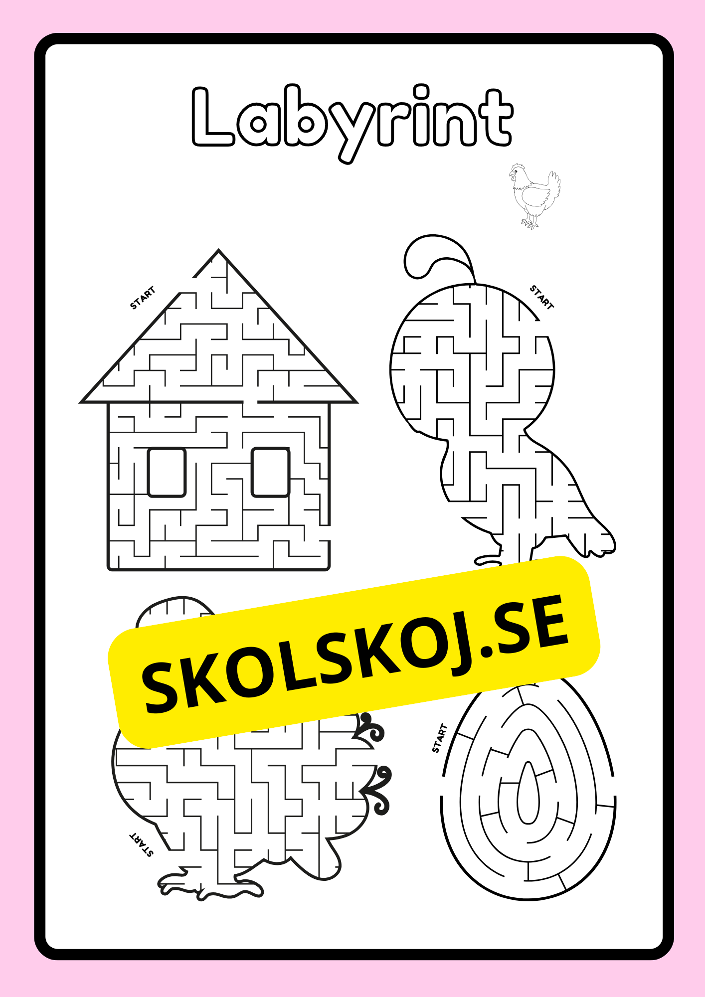 Bondgårdsdjur - Aktivitetsbok