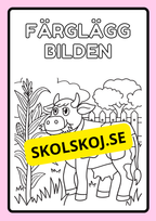 Bondgårdsdjur - Aktivitetsbok