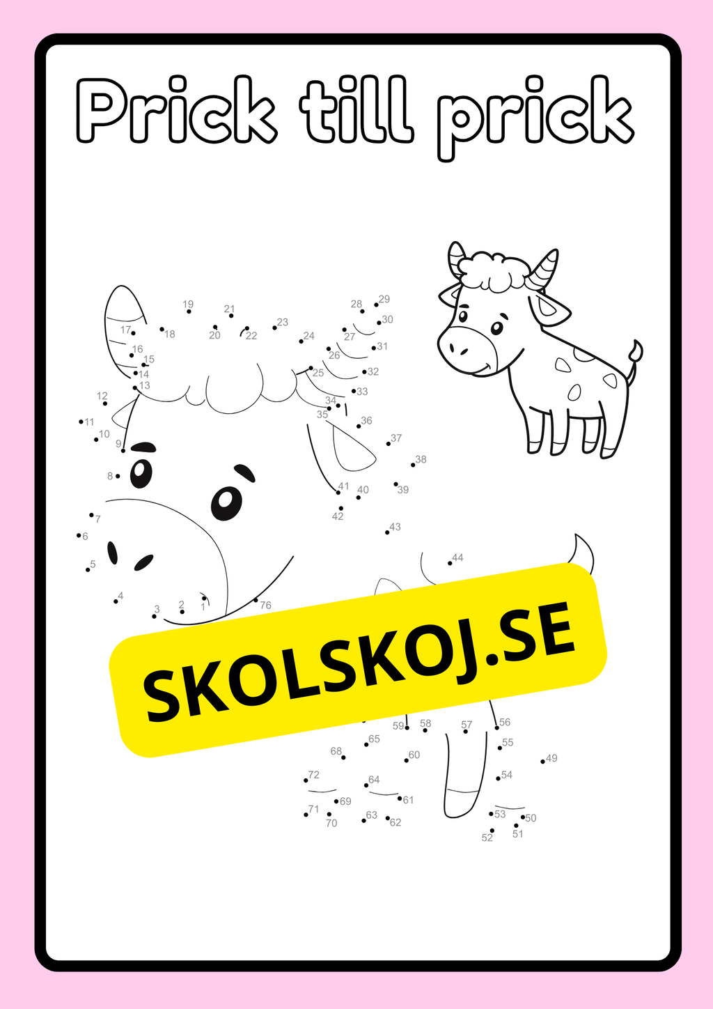 Bondgårdsdjur - Aktivitetsbok