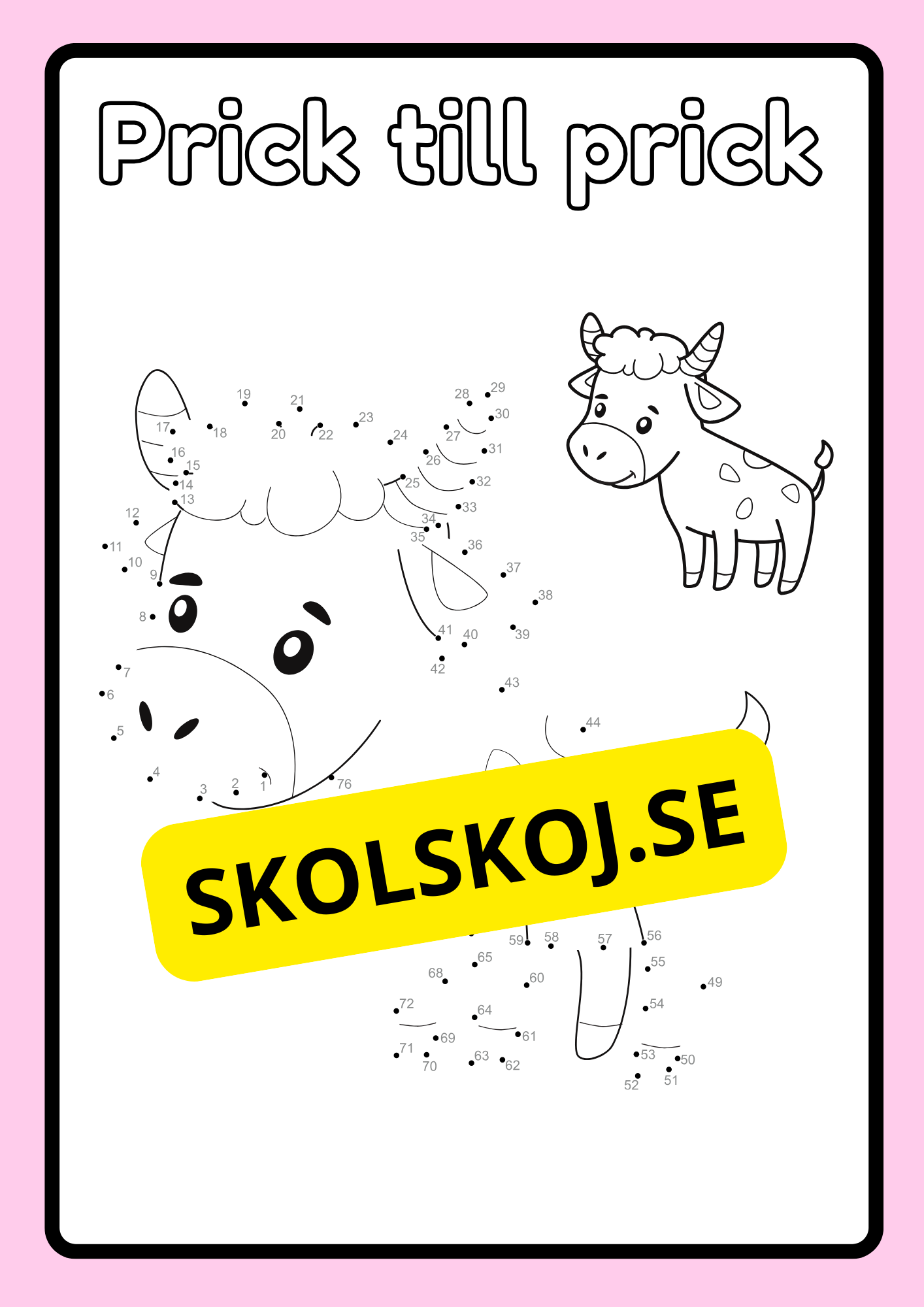 Bondgårdsdjur - Aktivitetsbok